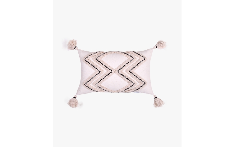 Tufted Embroidery Cushion