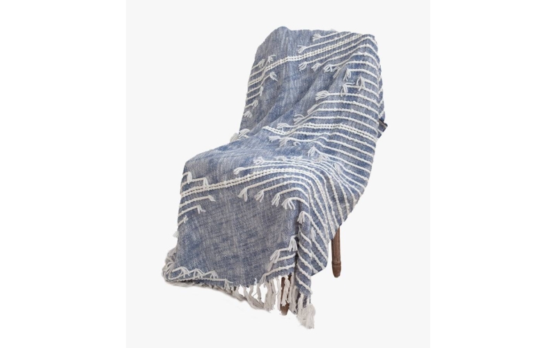 Cotton Jacquard Throw