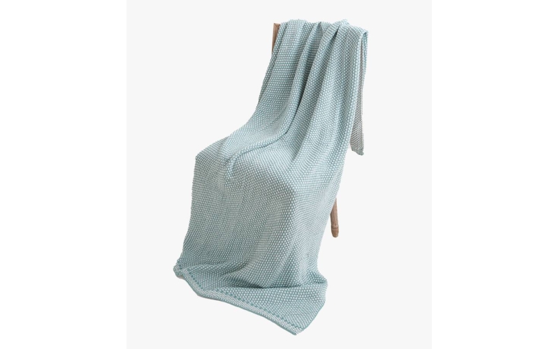 Knitted Cotton Throw