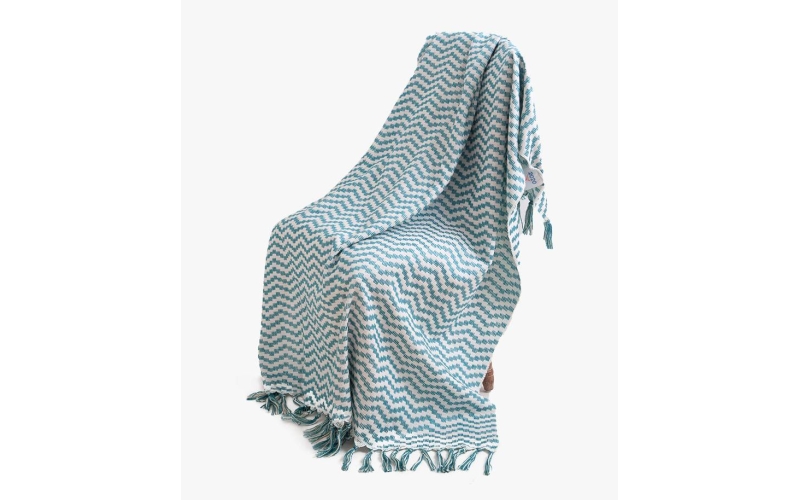 Polyester Jacquard Throw